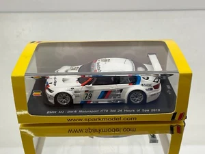 SPARK SB003 BMW M3 E92 GT2 3rd 24H SPA 2010 #79 -1:43- GOOD IN BOX - 525 - Foto 1 di 10