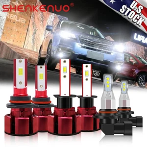Para Subaru Forester 2006 2007 2008 - Bombilla de faro LED haz alto bajo + luz antiniebla - Imagen 1 de 12