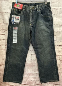 Jeans WRANGLER Niños 14 Husky Cintura Ajustable Recto NUEVO 30x26 - Imagen 1 de 3