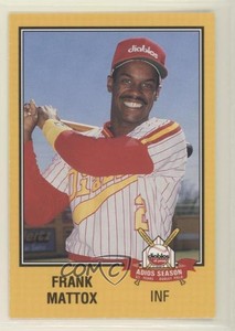 1989 Grand Slam El Paso Diablos Frank Mattox #23