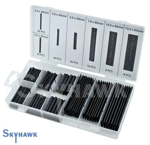 127pc Heat Shrink Wire Wrap Assortment Tubing Electrical Connection Cable Sleeve - Picture 1 of 2