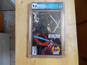 NINJAK #1 CGC 9.6 - LONDON SUPER CON! - Picture 1 of 4