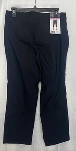 Rafaella Women's Stretch Capri with Pockets 6 Black - Picture 1 of 7