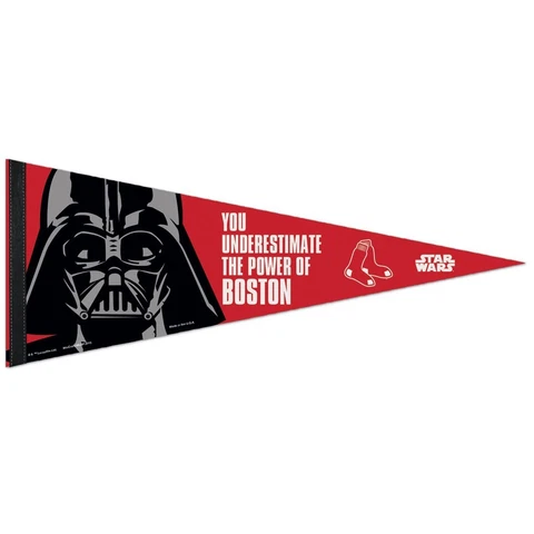 BOSTON RED SOX STAR WARS DARTH VADER ROLL UP PREMIUM PENNANT 12"x30" WINCRAFT Cover