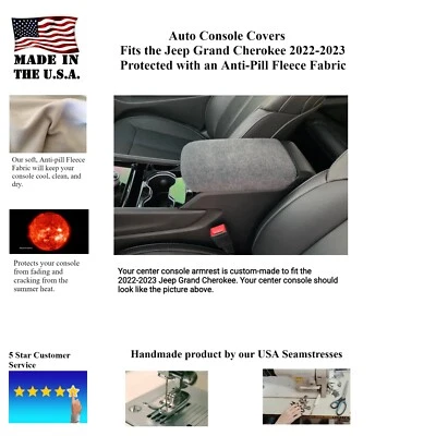 Cubierta de consola automática - Se adapta al Jeep Grand Cherokee 2021-2025 material polar (JGCF) Foto 1 de 3