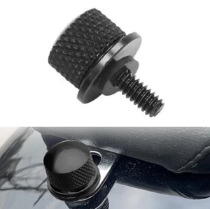 Black Aluminum Seat Bolt Screw Fit For Harley Sportster 883 1200 Dyna 1996-2017 - Bild 1 von 5