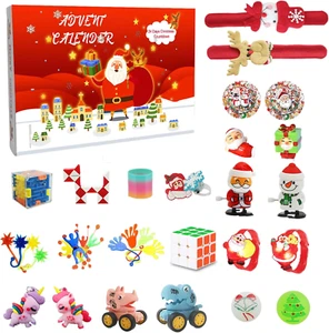 Advent Calendar 2024 Kids, Christmas Advent Calendar Playset, 24Pcs Funny Christ - Picture 1 of 7