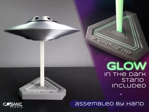 Bob Lazar inspiriertes UFO Modell S4/Area 51 - Retro/Sci Fi/Geek Geschenk - 3D gedruckt - Bild 1 von 12