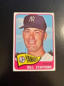 1965 TOPPS BASEBALL #281 BILL STAFFORD!! $1 SHIPPING!! - Picture 1 of 2