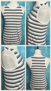 Top Gap Luxe senza maniche a righe donna taglia X-Small - Foto 1 di 6