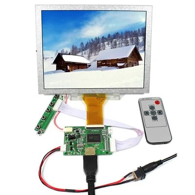 VSDISPLAY HD Input LCD Controller Board 8" 800x600 EJ080NA 05A HD LCD Screen