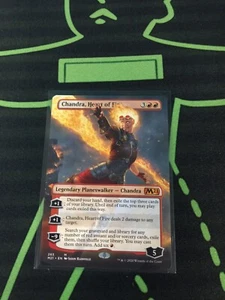 MTG Magic The Gathering Chandra, Heart Of Fire Borderless Planeswalker Commander - Picture 1 of 1