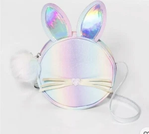 Girls' Bunny Handbag - Cat & Jack , Blue/Pink - Picture 1 of 3