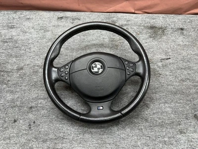 Módulo de volante deportivo BMW E39 540I E38 740I M Tech rojo azul interruptores OEM Foto 1 de 4