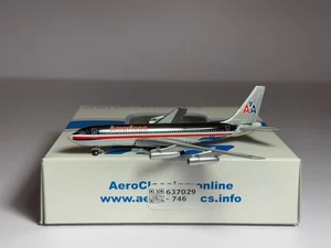 Aeroclassics 1:400 American Airlines Boeing 720 N7551A Polished ACN7551A - Picture 1 of 2