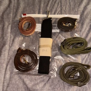 Konvolut Leder und Riemen/klein/4 Leinen & 2 Riemen/ - Bild 1 von 9