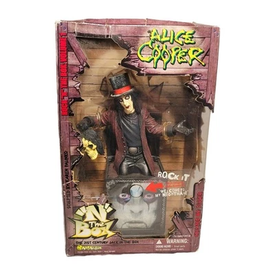 Art Asylum Alice Cooper Jack "N" the Box figura de acción música terror Halloween Foto 1 de 4