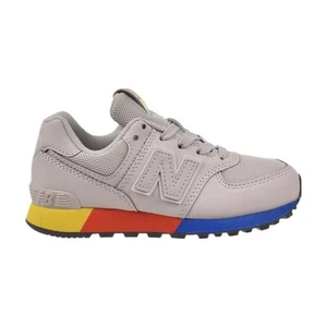 New Balance 574 kleine Kinderschuhe grau-gelb pc574-msc - Bild 1 von 6