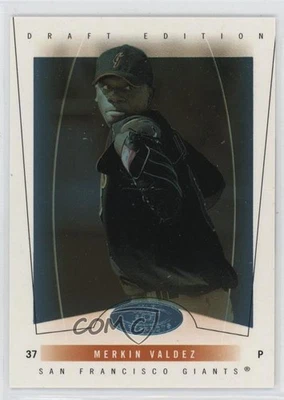 2004 Fleer Hot Prospects Draft Edition /1000 Merkin Valdez #65 Rookie RC - Image 1 of 2