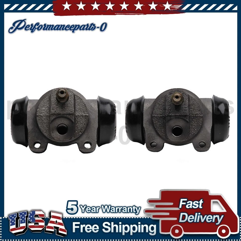 Cilindro de rueda de freno de tambor delantero izquierdo derecho para camioneta Dodge B-4 1953-1953 Foto 1 de 4