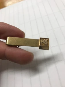 Kelly Springfield Tires Tie Bar,tie tack ,10k logo,12k gold fill clip - Picture 1 of 7