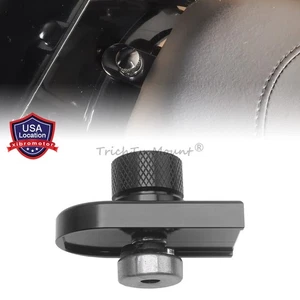 Rear Bolt Seat Mount Screw Cap Aluminum For Harley Davidson Dyna Touring Black - Picture 1 of 15