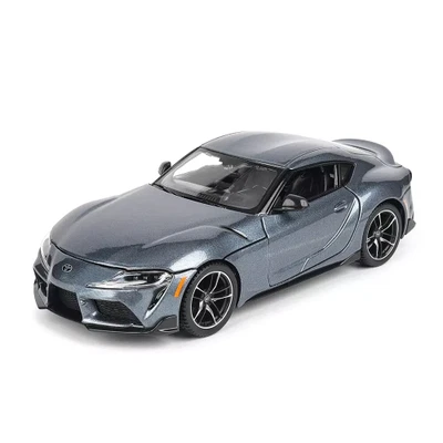 TOYOTA SUPRA GR SILVER 1:24 Maisto Auto Stradali Modellino Nuovo - Immagine 1 di 3