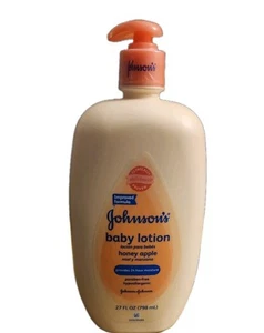 Johnson's Baby Lotion JUMBO HONEY APPLE 15 Fl. Oz. DISCONTINUED Full Bottle VHTF - Picture 1 of 5