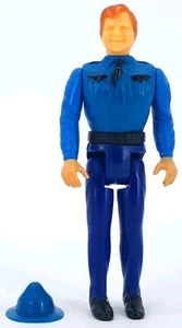 Mego 1981 Duchi di Hazzard Rosco Coltrane action figure 3,75 vintage con cappello - Foto 1 di 8