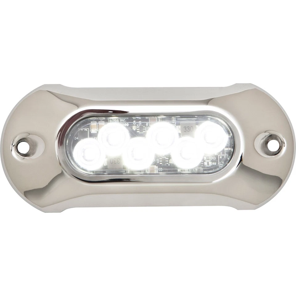Attwood Light Armor Underwater LED Light - 6 LEDs - White - Image 1 of 1
