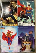 Superman Son of Kal-El: 6B, 8B, 12C  & Annual 21 DC 2022 Variant Covers