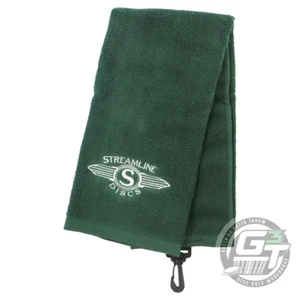 Streamline Discs ALAS Tri-Fold Cotton Disc Toalla de Golf - VERDE - Imagen 1 de 1
