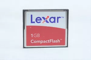Lexar 1GB 1GB Compact Flash Card (CF 1GB) - Picture 1 of 1
