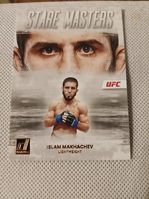 2023 ISLAM MAKHACHEV DONRUSS STARE MASTERS UFC MMA FIGHTER CARD #4 - Image 1 of 2