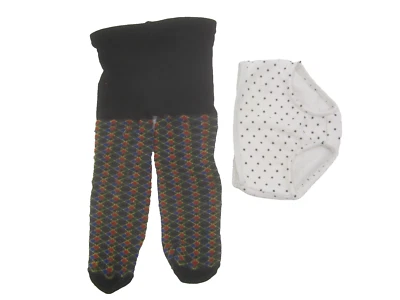 Vintage 1998 Pleasant Company American Girl Today Argyle Tights & Underpants - Image 1 of 4