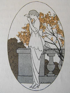 Briefe eines Parisers und einer Amerikanerin A.E. Marty Parfum Rigaud Fouquières - Bild 1 von 12