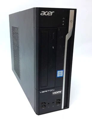 Acer Windows Desktop PC Veriton X2640g - i3-7100 @ 3.9 - 8GB RAM - 1TB HDD - ... - Image 1 of 4