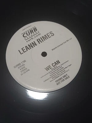 Leann Rimes We Can Curb 2003 promo 12 inch VG+ todd terry wildlife HOUSE electro Foto 1 de 4