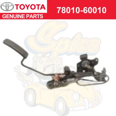 MONTAJE DE VARILLA GENUINO TOYOTA, PEDAL ACELERADOR LAND CRUISER 100 RHD 78010-60010 Foto 1 de 2