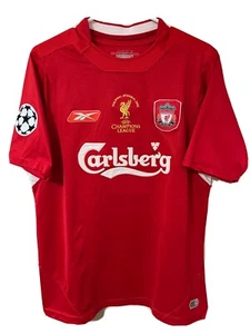 🔥steven gerrard liverpool jersey - 2005 Champions League (Mens Medium)🔥 - Picture 1 of 11