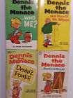 Lot of 5 1960's - 1970's COMIC STRIP BOOKS Dennis The Menace + Family Circus 