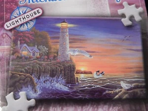 500 Pcs Lighthouse Collection "Evening Lights" Michael Matherly 18" x 24" NIB - Picture 1 of 3