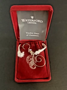 Vtg Waterford Crystal 12 Days of Christmas Eight Maids-a-Milking 1991 Ornament - Picture 1 of 5
