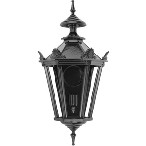 Wandlampe 'Alkmaar klein' im Landhausstil - H.55cm, schwarz - Bild 1 von 2