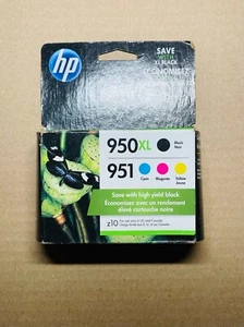 HP 950XL/951 Black/Cyan/Magenta/Yellow Ink Cartridge 2019+ Z10 No Box - Picture 1 of 3