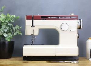 Japanese Frister & Rossmann Heavy Duty Metal Multi-Stitch Compact Sewing Machine - Picture 1 of 10