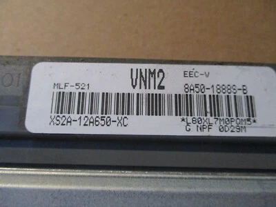 2000 MERCURY COUGAR ENGINE COMPUTER, 6 CILINDROS, TRANSMISSÃO AUTOMÁTICA - Imagem 1 de 2