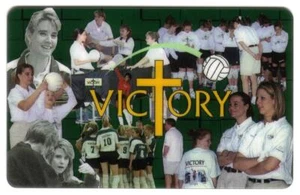 6m Victory Volleyball Director & Staff Business Phone Card Phone Card - Imagen 1 de 1
