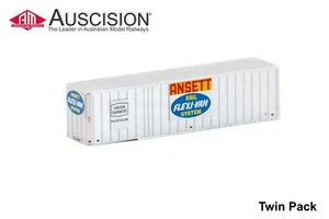 Auscision (TRA-9) Flexi-Van Trailer, Ansett Rail (Union Carbide) BV-2 -Twin Pack - Picture 1 of 2