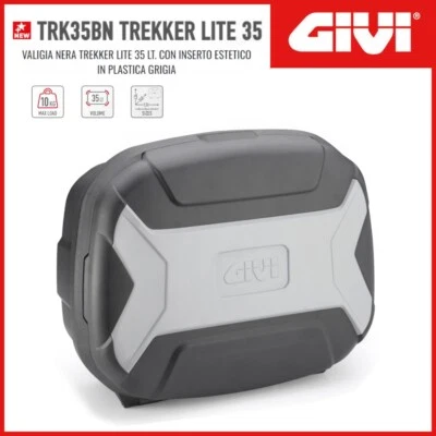 VALIGIA LATERALE [GIVI] TRK35BN TREKKER LITE 35 LT. MONOKEY UNIVERSALE PER MOTO - Immagine 1 di 4